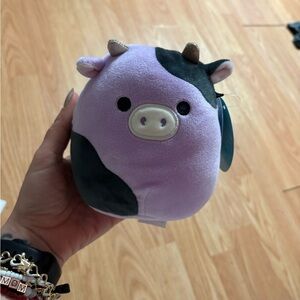 Alexie Purple Cow Squishmallows  5 inch plush